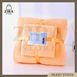 2 in 1 MICROFIBER BATH TOWEL / FAST DRYING TOWEL / LARGE TOWEL / TUALA MANDI / Luxury Super Soft Towel Set 浴巾