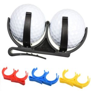 SERAPHYXO Two-ball Golf Ball Belt Holder Foldable Rotatable Golf Tee Holder Belt Clip Golfing Accessories Ball Tee Storage Golf Ball Cover Golf Themed Party