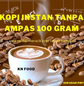 Kopi Premium Instant Coffee 1 ONS | Kopi Bubuk TANPA AMPAS 100 gr