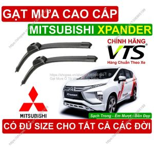 Gạt Mưa VTS Kính Lái Mitsubishi Xpander Cặp Gạt M.ưa Kính Lái Mitsubishi Xpander C.ó Đủ Size Cho Cá.c Đời Xe Xpander