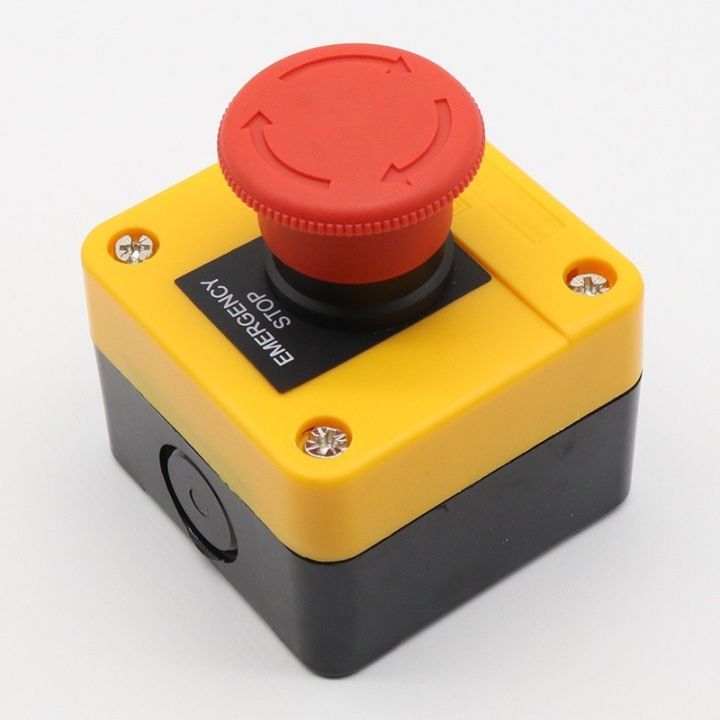 1PCS 1NO+1NC e-stop push button switch emergency stop switch