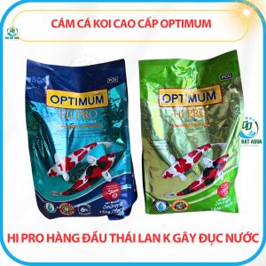 cám cá koi cao cấp OPTIMUM HI PRO hàng đầu thái lan k gây đục nước cho hồ cá