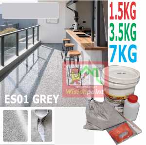 SELF LEVELLING GRANITE Epoxy Coloured Sand Floor Paint/ Waterproof Wear-Resistant HEAVY DUTY WP700