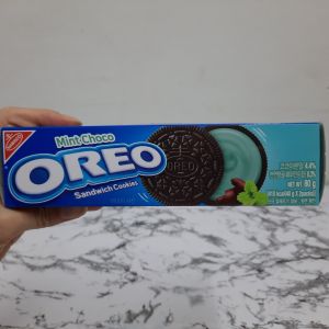 โอรีโอ้มิ้นท์ช็อคโกแลต ขนมเกาหลี OERO MINT CHOCO 80g 오레오 민트초코
