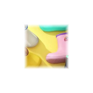 Childrens Rain Boots Men and Women Soft Comfortable and Non-Slip Anti-Collision Tasess eva Wearable and Trendy Baby Rain Boots Factory Direct Sales
