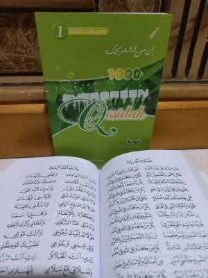 Buku qosidah 1000 sholawat 1000 EVERGREEN Qosidah Buku Kumpulan Sholawat/Shalawat Nabi & Qasidah Banjari 1000 judul