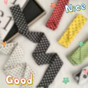 New versatile polka dots style silk scarf for women twilly scarf for bags handle headband for women hair accessories for women SJ0879