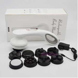 Máy massage cầm tay máy đấm lưng máy mát xa cầm tay PULI PL-667DC3 - Điện tử pin sạc 16W 8 đầu massage 5 chế độ 6 cường độ matxa | OKBUY