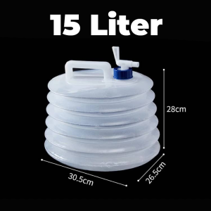 5L 10L 15L Collapsible Foldable Outdoor Water Container Foldable Water Storage Bottle Bucket Pail for Camping Picnic