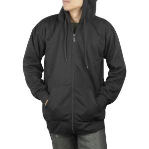 Sweater Hoodie Resleting Polos Denim Dewasa Kekinian Terbaru Premium Pria Wanita