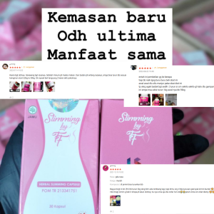 TERBARU TF SLIMMING BY ODH/ ODH obat diet herbal 100% original Bpom