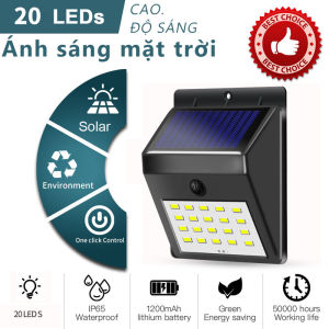 Đèn năng lượng mặt trời Đèn cảm biến hồng ngoại năng lượng mặt trời #Solar Motion Sensor Light loại: Đèn Năng Lượng Mặt Trời Solar panel