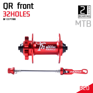 TANKE 32 holes MTB Bike Hub Sealed Bearing 6 paws Aluminum Alloy disc brake front and rear 135mm Quick Release/142mm Thru Alxe bicycle accessories Suitable for 7-12s cassette flywheel