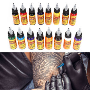 6/7/16 colors Colors Professional Tattoo Ink Set Body Paint Pigment permanent Makeup Inks