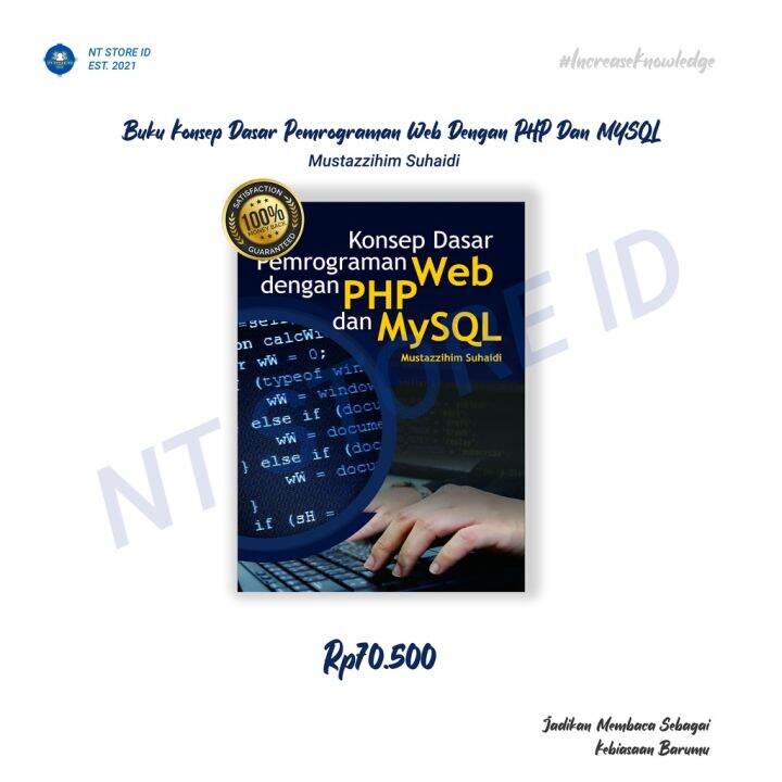 Buku Konsep Dasar Pemrograman Web Dengan PHP Dan MYSQL | Lazada Indonesia