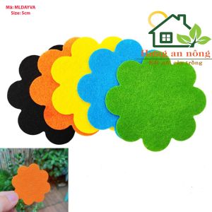 MLDAYVA - Sét 20 miếng lót đáy chậu làm bằng sợi polyester chống bẩn nhà thoát nước tốt szie 5cm/10cm ( xem mô tả gúp)