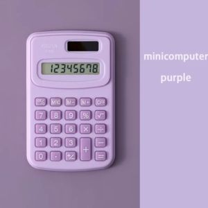 Mini Electronic Calculator 8 Digits LCD Student Office Calculator School Calculator Kid Primary Study Stationery