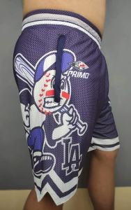 Dodgers Shorts MLB Design | Mens Active Shorts | PRIMO Active Wear