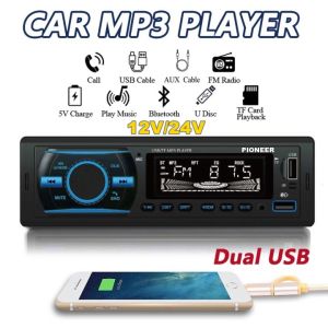 Pioneer Car Stereo Radio Bluetooth MP3 Audio Player 1 Din In-Dash Autoradio Radio Support USB/SD 60Wx4 ( Original ) * No Brand Name Tag on Stereo