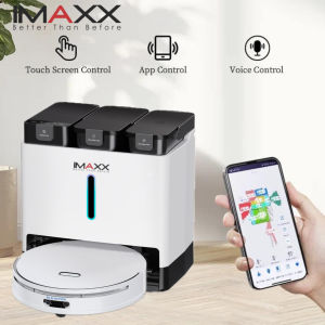 IMAXX M-50 PRO Premium Quality Ai-Technology 2 in 1 Wet Dry Mopping Robot Vacuum Cleaner