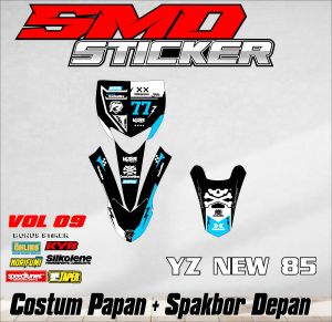 (COD) TERBARU DECAL PAPAN SPAKBOR DEPAN BELAKANG Z NEW 85 KX KLX 150 KLX BF KLX GORDON DTRACKER KX YZ KTM VIAR WR 155 SUPERMOTO RBT new terbaru terkece termbois SMD VOL 09 VIRAL