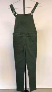 Overall pants women baju bebek perempuan slim cut skinny jumpsuit play suit for girl canvas thick material