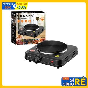 Bếp Điện Mini 1000W Không Kén Nồi Sokany Sk-5109 Đường Kính Mặt Bếp 15Cm