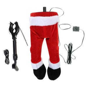 Delicate Legs Swing Decors for Christmas Festival Swinging Legs Unique Parties and Home Festival Embellishment