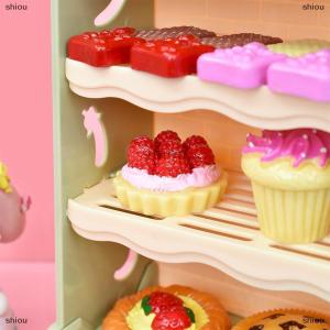 [COD] shiou Dollhouse thu nhỏ bánh tráng miệng Biscuit khay ngã ba mô hình Nhà Bếp Bộ đồ ăn thực phẩm trang trí nội thất đồ chơi nhà búp bê phụ kiện