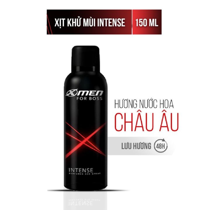 Xịt Ngăn Mùi Xmen For Boss Intense - Mùi hương trầm đầy nội lực 150ml ...