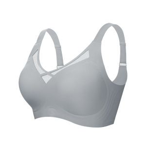 INTIMA Plus size Seamless Bra for Women Comfortable Wireless Underwear Lightly Lined Bralette with Removable Pad Full Cup Lingerie 36/80-42/95BCD