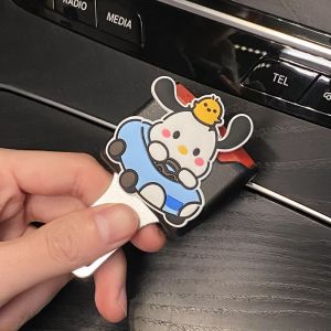 Car Safety Seat Belt Clip Buckle Adjustable Extension Extended Cartoon Pacha Dog Safety Seat Superimposed Long Retainer
