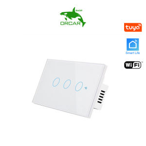 Công tắc cảm ứng điều khiển qua Wifi hình chữ nhật (Tuya Smart)