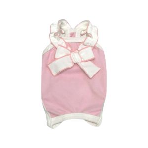 OUTOPEN Adjustable Cat Sterilization Suit Anti Licking Lace Bow Cat Weaning Clothing Puppy Pajamas Comfortable Cat Jumpsuit Neutering Recovery