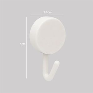 WENYOU Home Kitchen Door Hook Storage Rack Without Trace Nail Self-adhesive Clasps Hooks Clothes Hanger Clothes Wall Hook