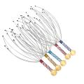 Octopus Head Massager Scalp Scratcher Head Scratcher Tingler Massage Scalp Stress Relax, Scalp Massager Hair Growth and Body Deep Relaxation. 