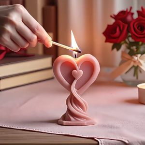 Silicone Moulds Heart Shaped Molds Lovely Plasters Molds Epoxy Resin Molds for Making