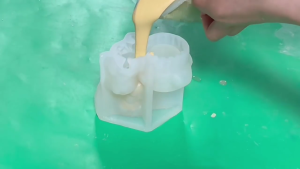 Figurine Angelic Sturdy Silicone Squeeze Mould Set Craft Supplies for Kids Creativity and Home Decoration Enhancement