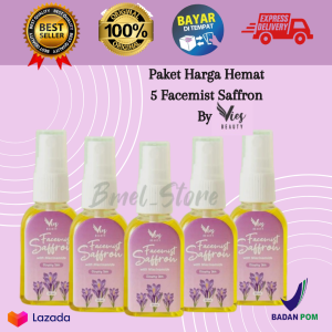 Bmel Paket Reseller 5 Facemist Saffron Bpom Ori By Vies