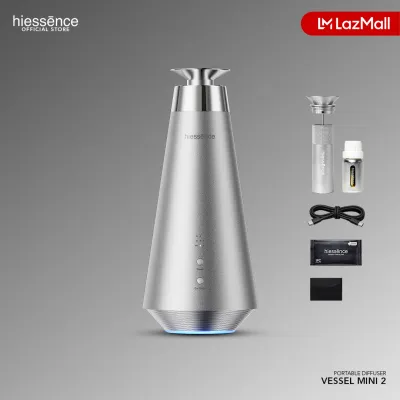 hiessence Vessel Mini 2 Nebulizing Smart Aroma Diffuser (Aluminum Material and 4000 mAh Capacity)