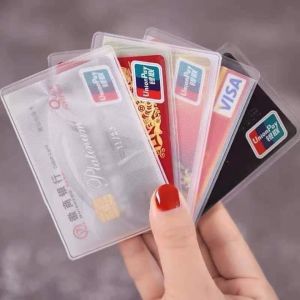 SỈ 100 Vỏ Bọc thẻ CCCD (LOẠI 1 CÓ NẮP) thẻ ATM bằng lái xe thẻ tín dụng thẻ căn cước chống trầy xước