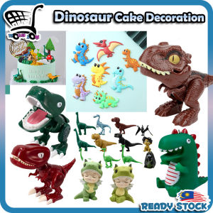 Dinosaur Cake Decoration Cake Topper Birthday Topper Decoration Jurassic World Dino 恐龙蛋糕装饰