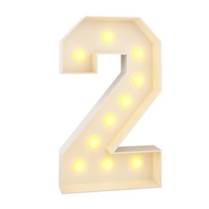PLLEWY 70cm LED Light Balloon Light Up Balloons 0-9 Numbers Balloon Filling Box Mosaic Design LED Lighted Number Balloon Birthday Decoration