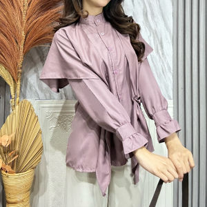 BRIEE FASHION - MICA SHIRT / ATASAN BLOUSE WANITA -PN