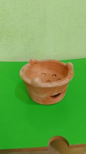 Lò đất nhỏ vừa đường kính 14 cm