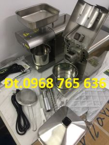 [BẢO HÀNH 12 THÁNG] Máy ép tinh dầu lạc đậu phộng vừng gia đình J508