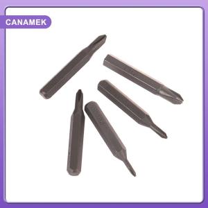 【CANAMEK】 5Pcs H4×28mm Cross Screwdriver Bits PH000 PH00 PH0 PH1 PH2 4mm Hex Shank Professional Screwdriver Set Tools