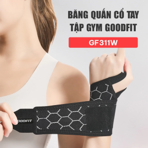 GoodFit Băng Quấn Cổ Tay Thể Thao GF311W Bảo Vệ Cổ Tay Khi Tập Gym An Toàn Hiệu Quả Cho Hoạt Động Thể Thao Và Tập Luyện