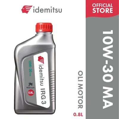 IDEMITSU IRG3 10W-30 MA (08L/1L) Motorcycle Oil (Oli Mesin Motor)