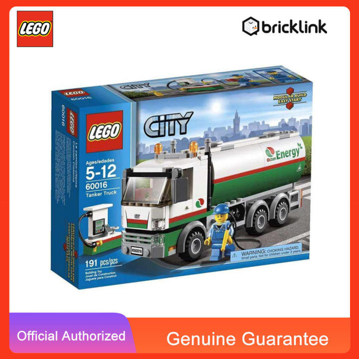 LEGO 60016 City Tanker Truck 191pcs 5 LEGO Building block toys lego toys for boys Lazada PH